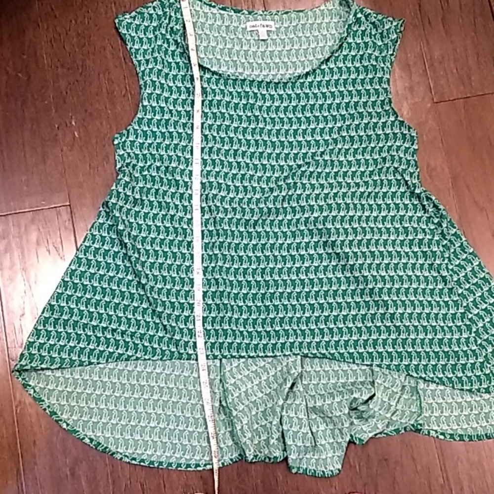 Oat and Fawn cat blouse/shirt size M - Picture 8 of 8